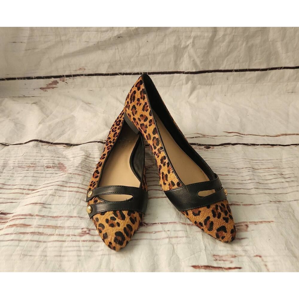 Kate Spade Leopard Enna Too Flats Size 7.5
